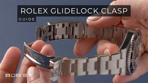 rolex daytona clasp adjustment|rolex watch glide lock adjustment.